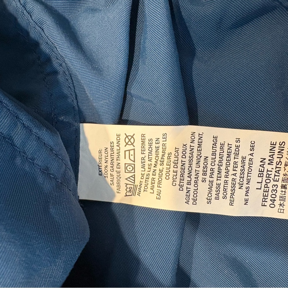 L.L. Bean Women's Red and Blue Jacket Unisex Size Petite XS - Picture 6 of 7